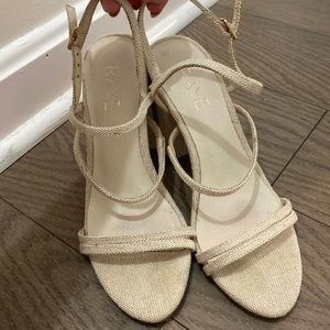 Rate heeled sandals- only worn twice